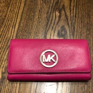 Michael Kors leather wallet